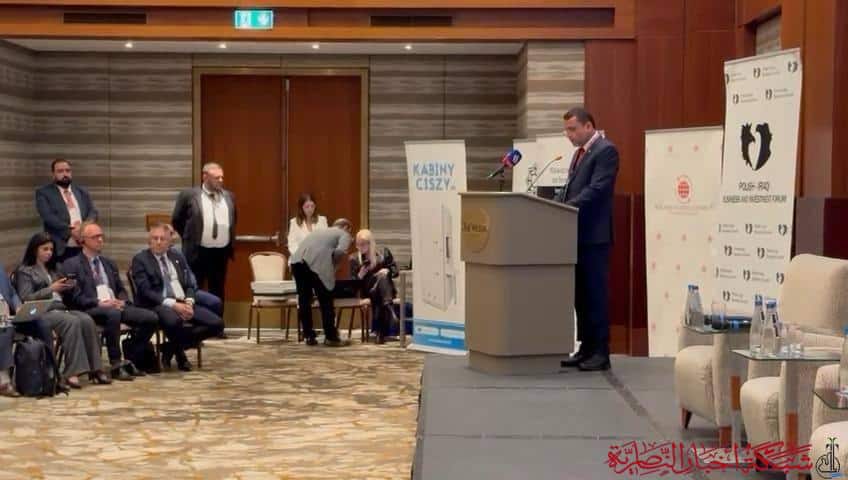 صورة من مقال: محافظ ذي قار في الملتقى الاقتصادي العراقي – البولندي: ذي قار بوابة استثمارية استراتيجية امام الشركات العالمية